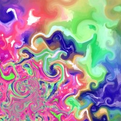 Colorful Pastel Turbulence-Effect Swirl Abstract ~ 10.10.22.3