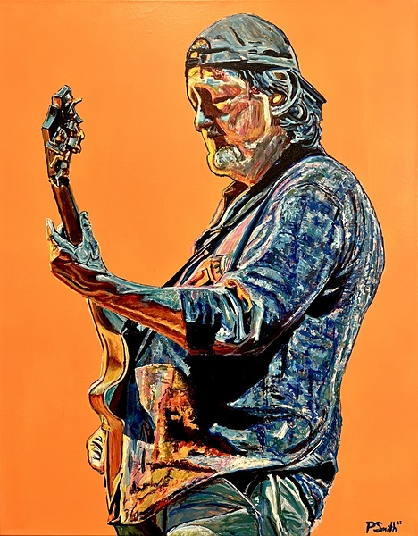 John Bell Orange Print