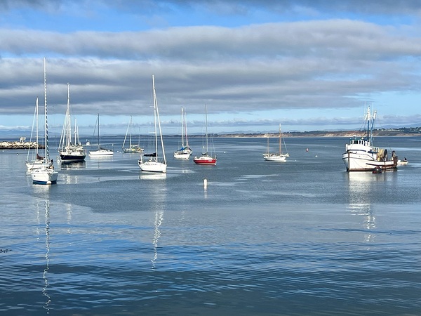 Monterey Bay -Old Fisherman’s Wharf by Preston Smith