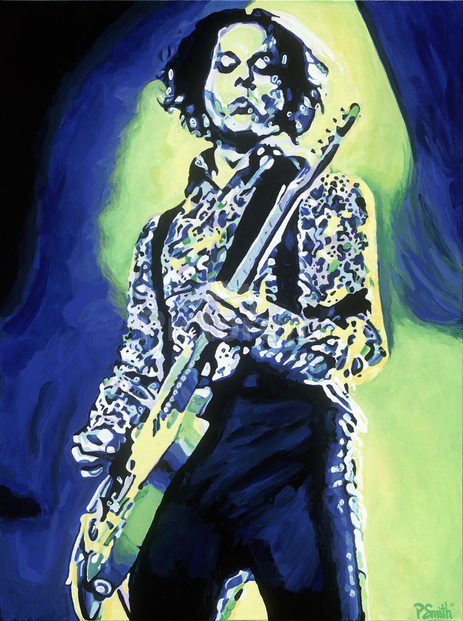 Jack White : JWiii by Preston Smith Wall Art