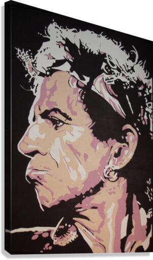 Keith Richards Canvas Print