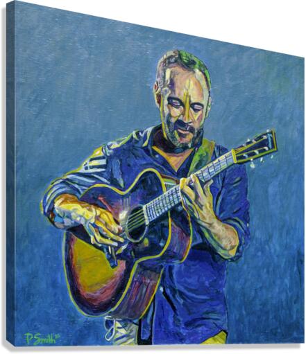 Dave Matthews Canvas Print