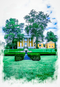 Lanier Mansion - Water Color 