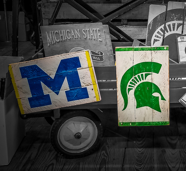 UofM vs MSU Print