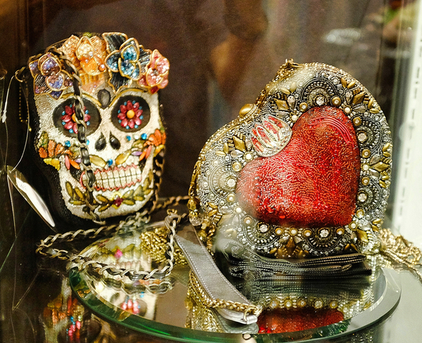 Skull & Heart Print