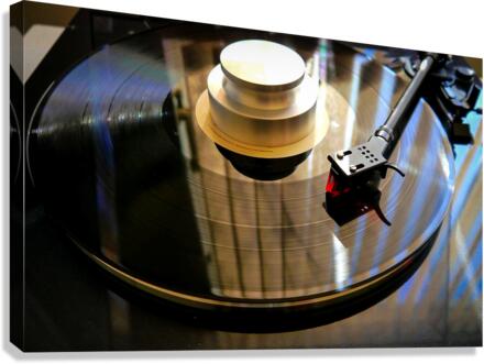 Vinyl Is Back Canvas Print