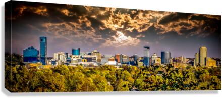 Golden Sunset Canvas Print