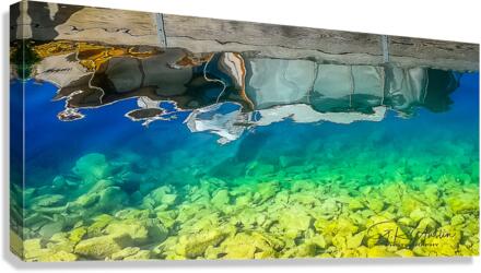 Water Relection Canvas Print