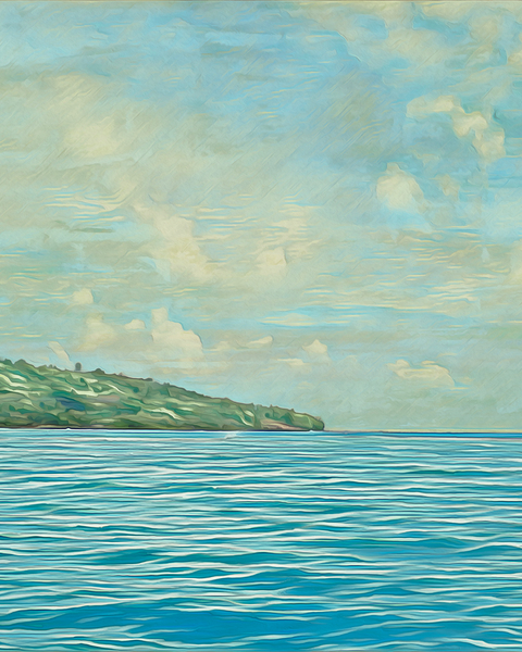 AT SEA Print