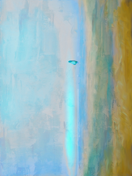 SAILING AT STROM - LANDSCAPE FORMAT Print