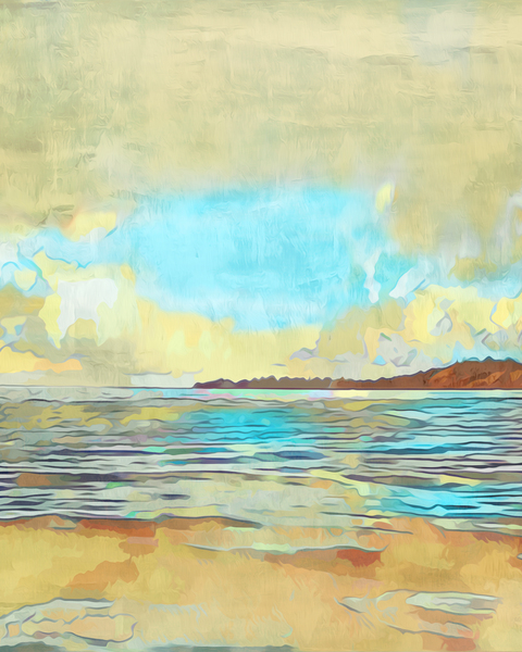 YELLOW SEA Print