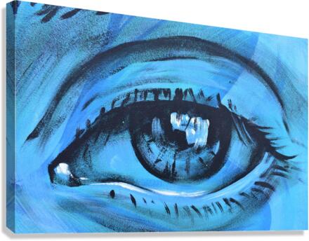 Blue Eye Canvas Print