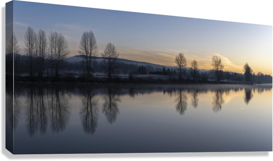 Fort Langley British Columbia Pano Canvas Print