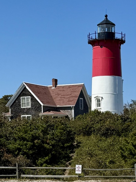 National Seashore Nauset Lighthouse Cape Cod Massachusetts  by Mark Turley