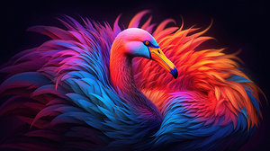 Flameing Flamingo