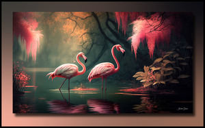Pink Flamingo Heaven