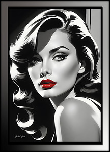 Ruby Lips Lady  1
