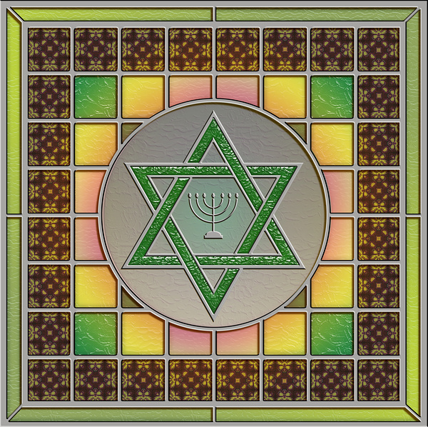 Jewish Star by Jackie Grace