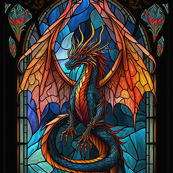Royal Dragon  Print