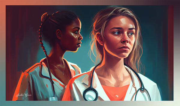 You Can Count on Sampsons Nurses Print