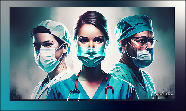 Nurses On Patrol by Jackie Grace