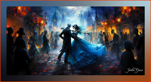 Day of the Dead Dance by Jackie Grace