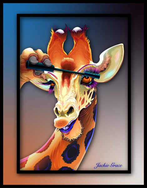Sassy Giraffy by Jackie Grace