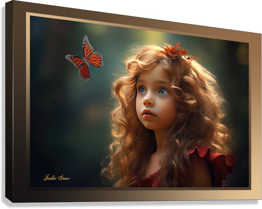 In The Eyes of a Child  1 Canvas Print