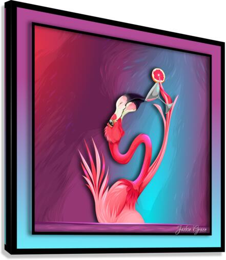 Flamingo Fun Canvas Print