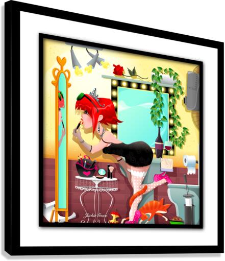 Sassy Lassies  Bathy Canvas Print