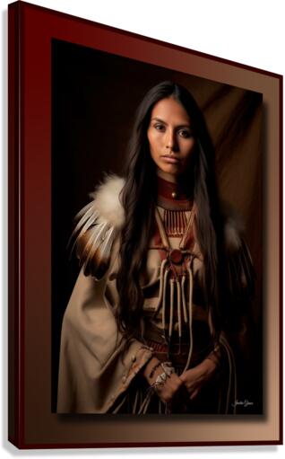 Native Daughter Canvas Print