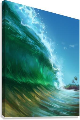 Hang Ten  Canvas Print