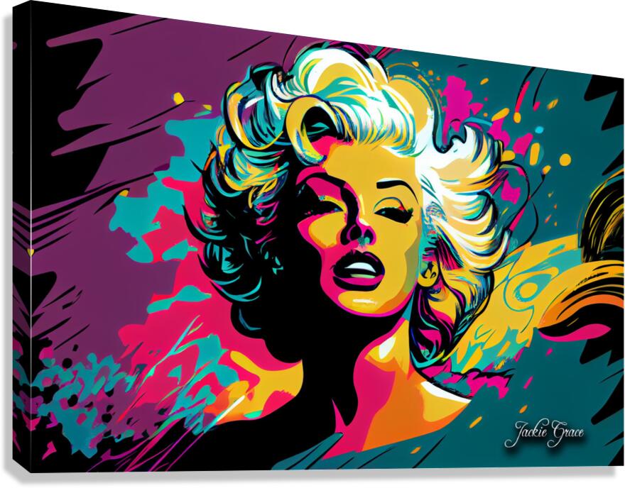 Marylynn PopArt Canvas Print