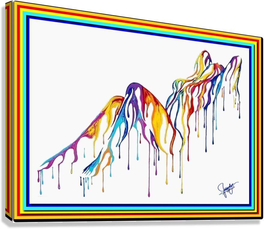 Painted Lady Canvas Print