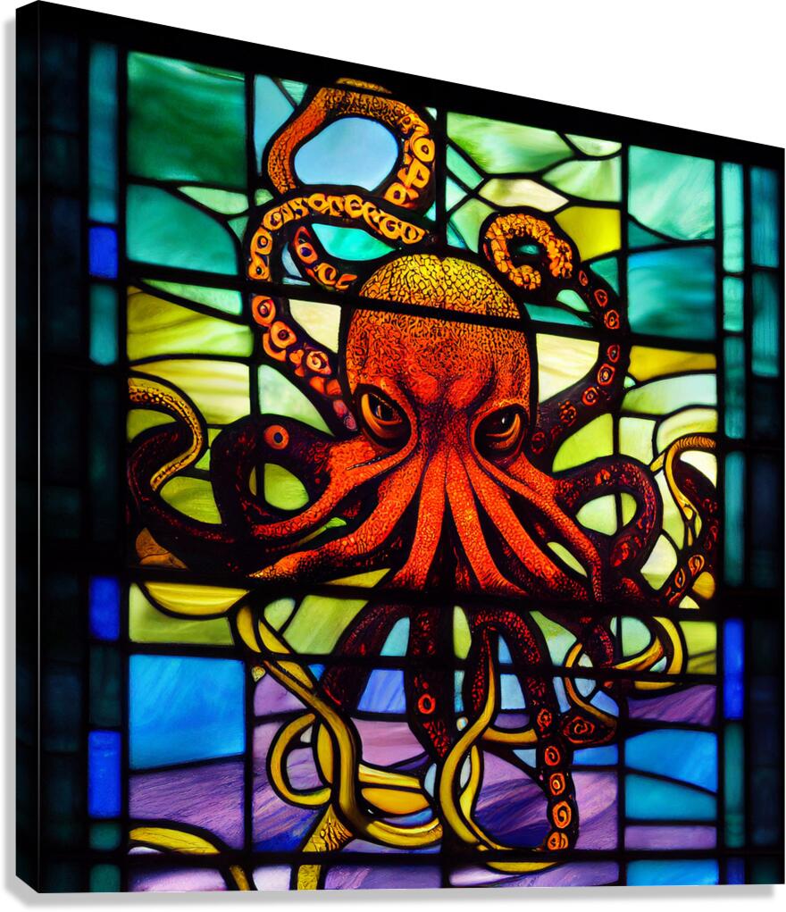 The Kracken Canvas Print