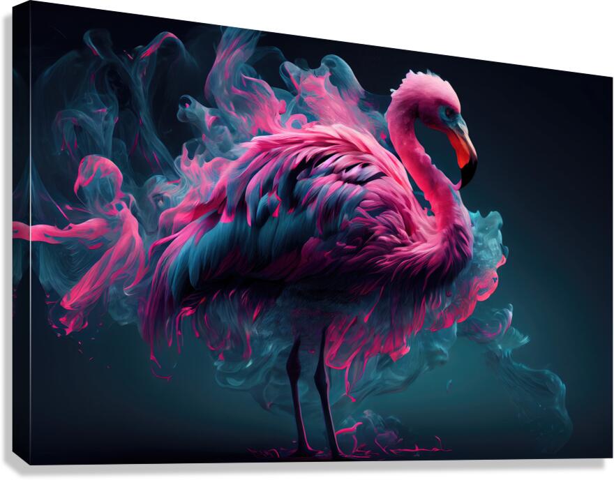 Florissant Flamingo Canvas Print