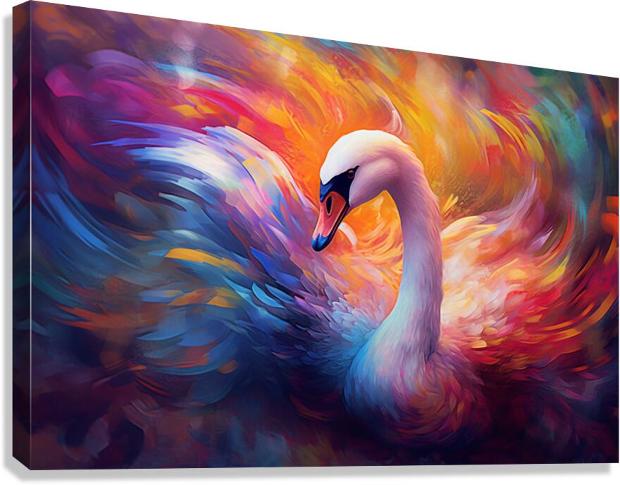 Swans Song  1 Canvas Print