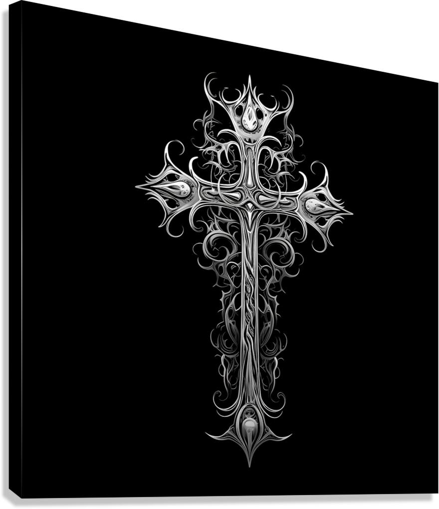 Spiritual Cross 04  Canvas Print