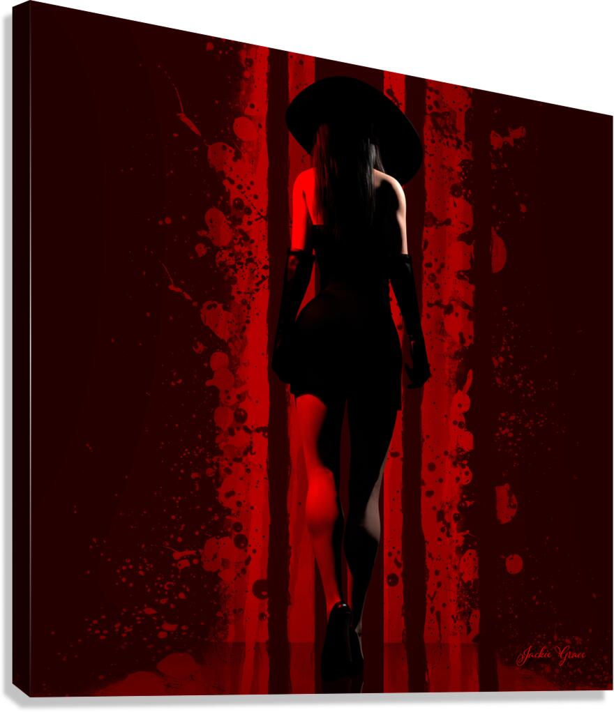 Legs Out On The Prowl  Canvas Print