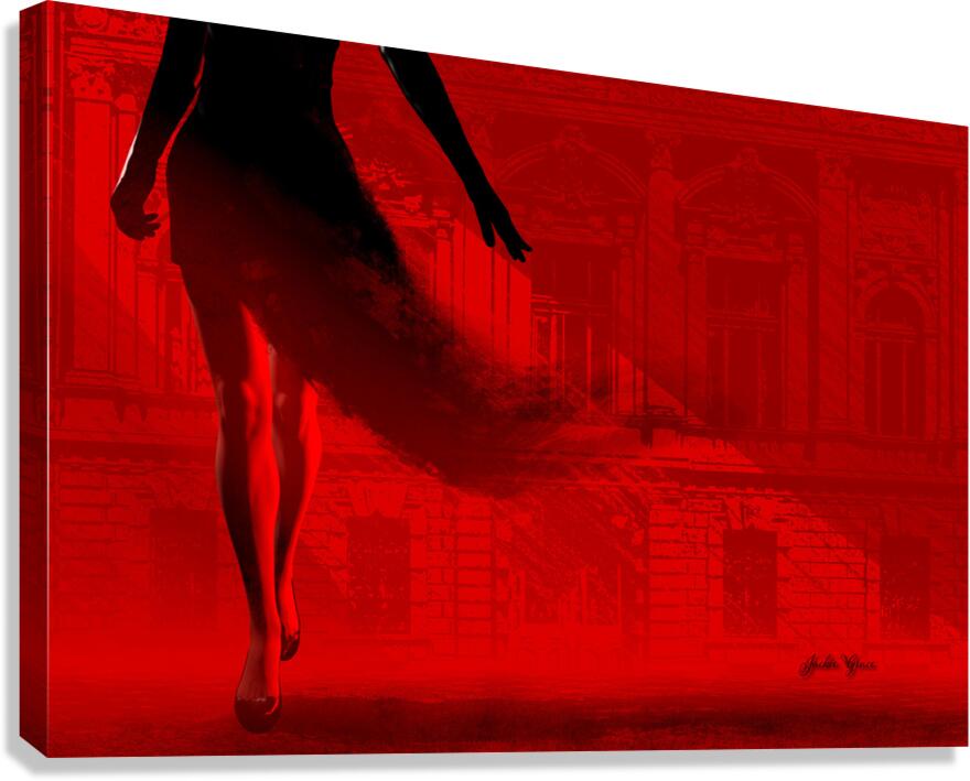 Wispy Brownstone  Canvas Print
