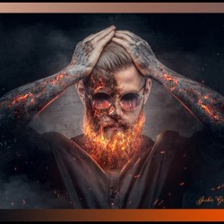 Burning Man Portrait 1