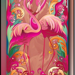 Flamingo PoP Art