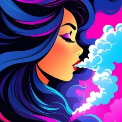 Smokey Girl Pop Art 2 