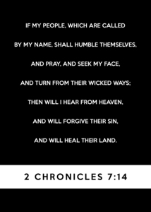2 Chron 7 14 plain black