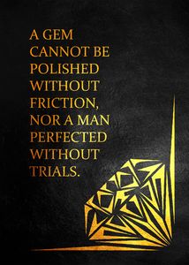 Gem Motivational Wall Art