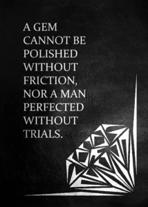 Polished Gem Motivational Wall Art