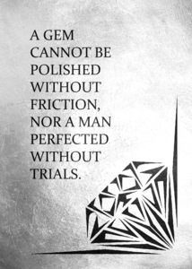 Polished Gem Motivational Wall Art
