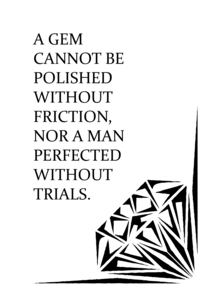 a gem cannot be polished white