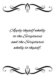 apply the Scriptures