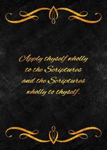 apply the Scriptures gold
